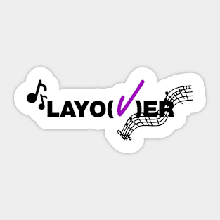 V Layover BTS Sticker